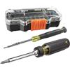 Klein Tools 80066 Kit di driver di precisione con cacciavite multi-bit e kit di strumenti di riparazione all-in-one con 39 punte per prodotti Apple, 2 pezzi