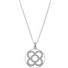 MAJALE Collana pendente Fiore di Bareclona, ciondolo PANOT Barcelona, souvenir souvenir della città di Barcellona, 1 cm, Acciaio inossidabile