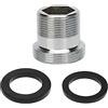 HATOOLHA Adattatore per rubinetto in ottone, filettatura maschio da 22 mm a filettatura maschio da 18 mm, connettore per rubinetto per depuratore d'acqua, adattatore aeratore (altezza 19,5 mm)
