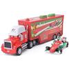 Threegoat Cars Pixar 2 Lightning McQueen The King Chick Hicks F1 Mack Mack Truck e Piccolo giocattolo Cars Classic Combination Outfit