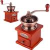 Sxhlseller Mini macinacaffè manuale in stile vintage, macinacaffè manuale classico, ottimo, macinacaffè per macinare caffè e decorazioni per la casa