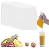 ZYEKIU 10 Pezzi Sacchetto Filtro per Latte di Mandorle, Garza Alimentare Lavabile, Garza Alimentare per Filtrare con Coulisse, 20×30cm Sacchetti per Latte di Noci per Caffè Filtro, Tè, Succo