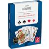 ASS Altenburger 22570073, Gioco di carte Ramino con struttura in lino