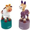 Janod PUPPET POCKET PUPUSH UP VACCA E ASINO