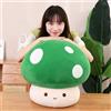 SNOWOLF Verde 60 cm Peluche Fungo 3D Morbido Fungo Cuscino Peluche Kawaii Abbraccio Cuscino Regalo per ragazze bambini Donne Decorazione Natale Festa di San Valentino