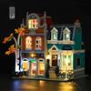 MENZAVA Kit di Illuminazione a LED (Telecomando) Compatibile con LEGO 10270 Libreria CREATOR Expert Modello da Costruire - Set di luci per a LED Il Modello (Non includere Il Modello)