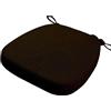 SPeesy Cuscino for Sedia da Pranzo con Lacci, Cuscino Sedia Cucina in Memory Foam, forma di U Cuscini for Sedie Cuscino, Confortevole Sedia da Pranzo, Rimovibile, Antiscivolo(@10,40X38X5cm)