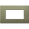Vimar 19654.77 Arké placca Classic 4 moduli, 14.45x9x0.86cm, verde matt