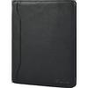 STILORD 'Wesley' Elegante Cartella Portadocumenti A4 Pelle Nero Cartellina Porta Documenti Cuoio Autentico con Multi Tasca per Tablet da 13 Pollici per Riunioni