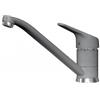 Plados PLUSMIX-42 Miscelatore cucina monocomando con canna a tubo PLUSMIX finitura 42 ULTRAMETAL TITANIO