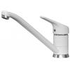 Plados PLUSMIX-98 Miscelatore cucina monocomando con canna a tubo PLUSMIX finitura 98 MICROULTRAGRANIT BIANCO
