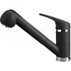 Plados PLUSMIXEXT-70 Miscelatore cucina monocomando con doccetta estraibile a doppio getto modello PLUSMIXEXT finitura 70 ULTRAGRANIT NERO MATT