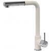 Plados VEMIXEXTL-56 Miscelatore cucina monocomando con canna a 90° e doccia estraibile VEMIXEXTL finitura 56 ULTRAGRANIT JASMINE