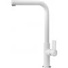 Plados VENMIXL-N1 Miscelatore cucina monocomando con canna a 90° modello VENMIXL finitura N1 nanoSTONE BIANCO LATTE