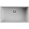 Elleci PRONTA CONSEGNA - SPEDIZIONE IMMEDIATA Elleci Quadra 130 SOTTOTOP LKQ13088BSO Lavello da Incasso 1 Vasca Sottotop 76 x 44 cm finitura Keratek Cloud 88