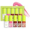 EONFAVE Set di lucidalabbra, 5 colori, lucidalabbra idratante, lucidalabbra idratante, olio per labbra, lucentezza intensa e cura fino a 12 ore, idratazione a lunga durata, gelatina (5 colori)