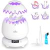 Sovyime Pulitore ad ultrasuoni 2025 - 45000 Hz Ultrasonic Cleaner Dental Pod per binario dentale, protesi, retainer, allineatore, protesi, testina per spazzolino da denti, gioielli Retainer Cleaner