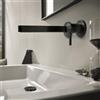 hansgrohe Finoris rubinetto lavabo a parete, 76050340, Finoris nero cromato spazzolato [Rubinetteria Bagno > Rubinetteria Lavabo]