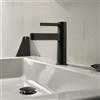 hansgrohe Finoris rubinetto lavabo 100, 76013340, 100 Finoris nero cromato spazzolato [Rubinetteria Bagno > Rubinetteria Lavabo]
