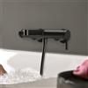hansgrohe Finoris rubinetto vasca esterno, miscelatore monocomando, 76420340, Finoris nero cromato spazzolato [Rubinetteria Bagno > Rubinetteria Vasca]