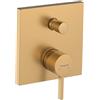 hansgrohe Finoris rubinetto vasca da incasso, miscelatore monocomando, 76416140, Finoris bronzo spazzolato [Rubinetteria Bagno > Rubinetteria Vasca]