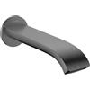 hansgrohe Vivenis bocca di erogazione vasca, 75410340, Vivenis nero cromato spazzolato [Rubinetteria Bagno > Rubinetteria Vasca]