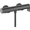 hansgrohe Vivenis rubinetto doccia esterno con miscelatore, 75620340, Vivenis nero cromato spazzolato [Rubinetteria Bagno > Rubinetteria Doccia]