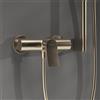 hansgrohe Vivenis rubinetto doccia esterno con miscelatore, 75623140, Vivenis bronzo spazzolato [Rubinetteria Bagno > Rubinetteria Doccia]
