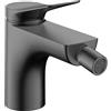 hansgrohe Vivenis rubinetto bidet, 75200340, Vivenis nero cromato spazzolato [Rubinetteria Bagno > Rubinetteria Bidet]