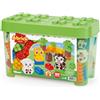 Ecoiffier - Abrick Bauletto Fattoria 150 pezzi, Set costruzioni per bambini dai 18 mesi, Gioco educativo e creativo, 7900001367