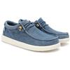 WALK IN PITAS | WP150 WALLABI Washed | Mocassini Uomo | Scarpe da Barca | Sportive Uomo | Sneakers Casual | Scarpa da Vela | Calzatura Senza Lacci | Scarpe Walkinpitas | Blu 37