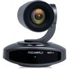 FEELWORLD NDI10X NDI PTZ Camera 4K30fps Zoom ottico 10X, tracciamento automatico AI, HDMI, USB3.0, webcam per streaming live grandangolare, ideale per riunioni in chiesa, istruzione, sport, matrimoni