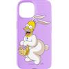 The Simpsons Homer Simpson Easter Bunny Custodia per iPhone 15