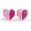 Orecchini Sweet Gold Heart With Swarovski 1 Paio