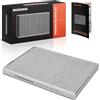 Frankberg Filtro abitacolo Filtro antipolline Compatibile con Q.u.a.t.t.r.oporte VI Q.u.a.t.t.r.oporte V Grecale Stelvio 949 Giulia 952 Replace# 68444656AA