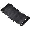 CANTONDZ Copertura per tendina avvolgibile per console centrale auto Portabicchieri per interni auto Compatibile con BMW Serie 3 E46 316 318 320 325 328 51167038333