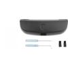 LUWU Porta Occhiali da Sole Auto Compatibile con Ford Puma MK2 ST Line X 2020-2024 2025, Puma MK2 ST Line X Interno Scatola Accessori (Nero)