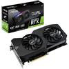 Asus Dual GeForce RTX 3060 Ti V2 OC Edition Scheda Grafica, 8 GB GDDR6, PCIe 4.0, 2 HDMI 2.1, 3 DisplayPort 1.4a, Funzione Boost Clock, Due Ventole Axial-Tech, GPU Tweak II, LHR, Nero