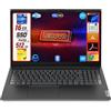 Lenovo Notebook V15 G4, Cpu Intel i5 di 13Th Gen, Display Laptop 15.6 Full HD, 16GB RAM DDR4 3200MHz, 512GB SSD NVMe, Windows 11 Pro, Norton AntiVirus Plus (1 Anno) - Portatile Pronto all'Uso