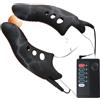 YOANSEXY Elettrostimolazione Capezzoli Elettrostimolatore Capezzolo Silicone Guaina per Dito Stimolazione Elettrica del Clitoride per Lei Stimolatore Capezzoli, Masturbatoredei Giocattolo Erotico per Coppie