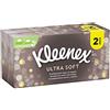 Kleenex Ultrasoft, scatola di fazzoletti ultra morbidi x 2