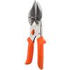 Fafeicy Forbici Angolari Multi-Angolo 45-135 Gradi, Acciaio 45#, Arancione, Lama 100mm, per Tubi PVC e Cavi