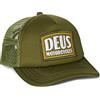 Deus Ex Machina Cappellino con Visiera Verde Crimson Trucker