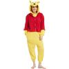 ECOCNACH Winnie The Pooh-XL Animal Adult Onesie Unisex Costume Cosplay Pigiama per Uomo Donna