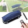 Generic Ombrello automatico 2 in 1 per auto coperto e esterno, tettoia mobile pieghevole, telecomando, batteria mobile, supporto esterno, copertura automatica per auto