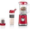 Arzum AR1159 MAGICBLEND JUG BLENDER, potenza motore 500 W, acciaio inox, vaso da 1200 ml (rosso)