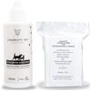 LPS Detergente Auricolare Cane e Gatto 100ml con Salviette Incluse | Pulizia Orecchie Cane e Gatto con Aloe Vera e Olio di Timo | Pulisci Orecchie Cani e Gatti per Otite, Prurito e Igiene Quotidiana