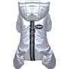 Izefia Cappotto del Cane Antivento Giacca Fredda 4 Gambe Tuta Calda Invernale Vestiti Spessi Della Neve Cotone Cappotto del Cane per Il Piccolo Gatto Medio