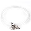 GASTROBEDARF WESTERBARKEY Westerbarkey - Tubo da 1,5 m, in CO²/anidride carbonica, 7 mm (esterno 12 mm) trasparente con 2 pale 3/4