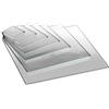 EH Design Pannello in vetro acrilico, taglio angolare su misura (100 x 100 x 8 mm), resistente ai raggi UV e alle intemperie, trasparente e lucido, per fai da te, mobili e terrari, prodotto in